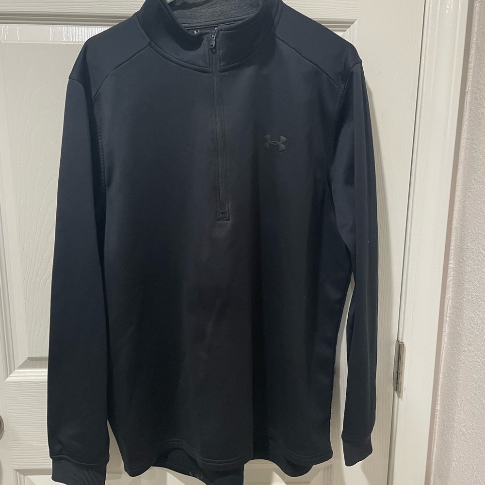 Under Armour, BLK sweater, 1X